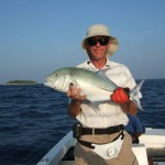  Blue fin trevally caught by J.E.P.R.